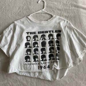 Beatles crop top